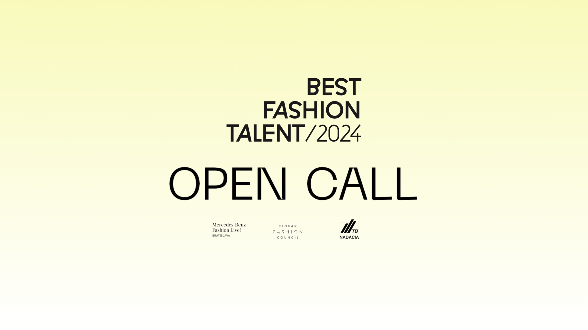 Open Call: Best Fashion Talent 2024